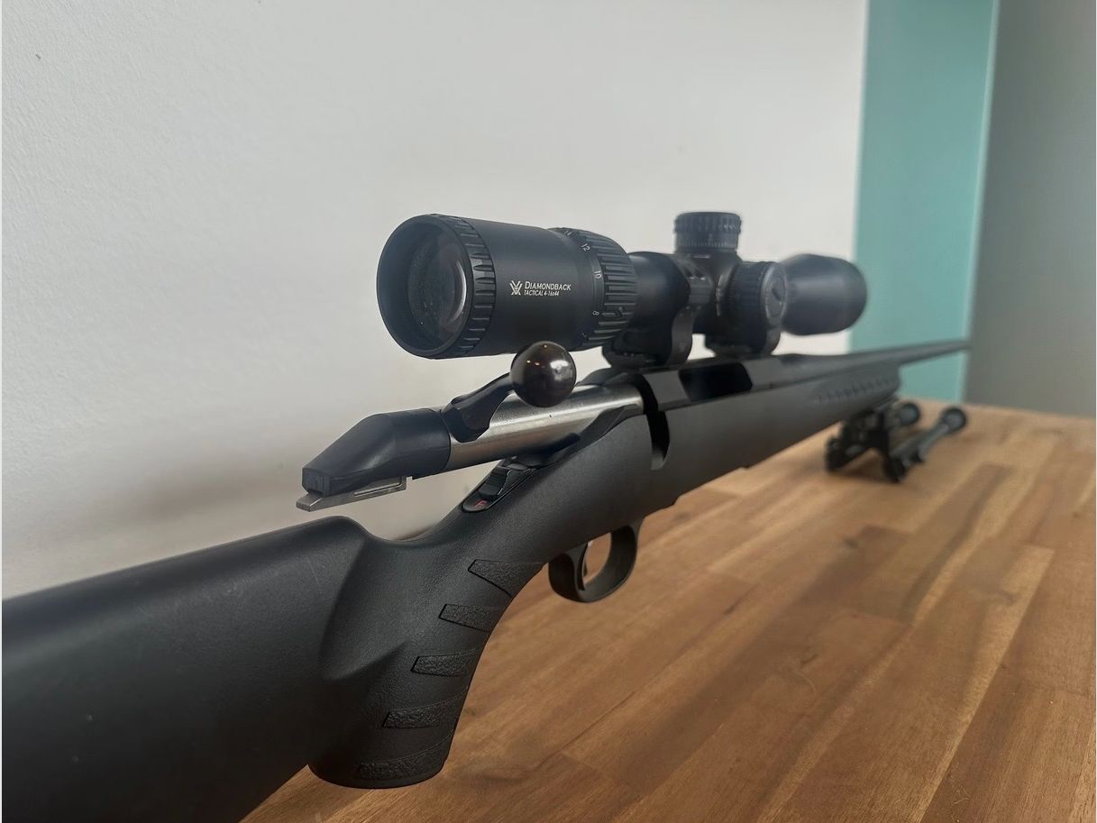 Ruger American 308 incl. Vortex Tactical Diamond Back 4-16x44 e bipiede, immagine 5 di 5