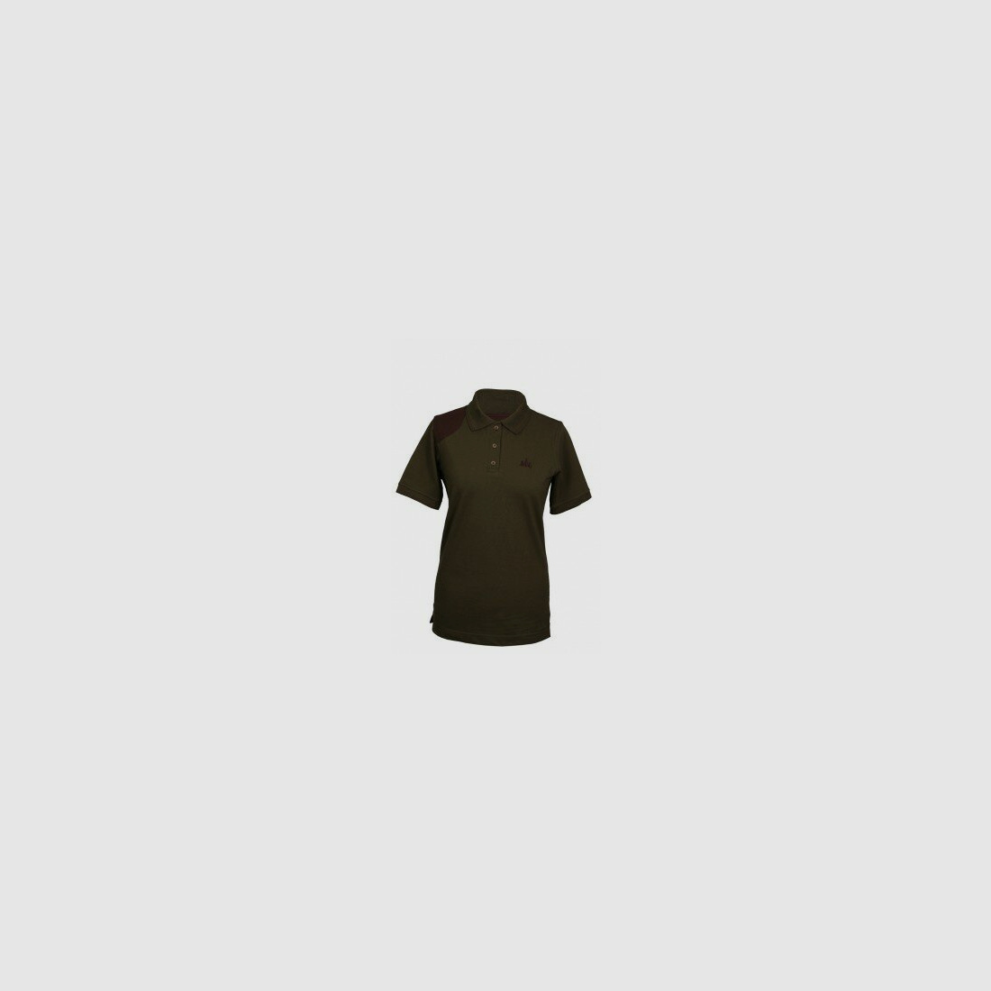 Foresta Polo-Shirt mit Patches Damen XXL oliv