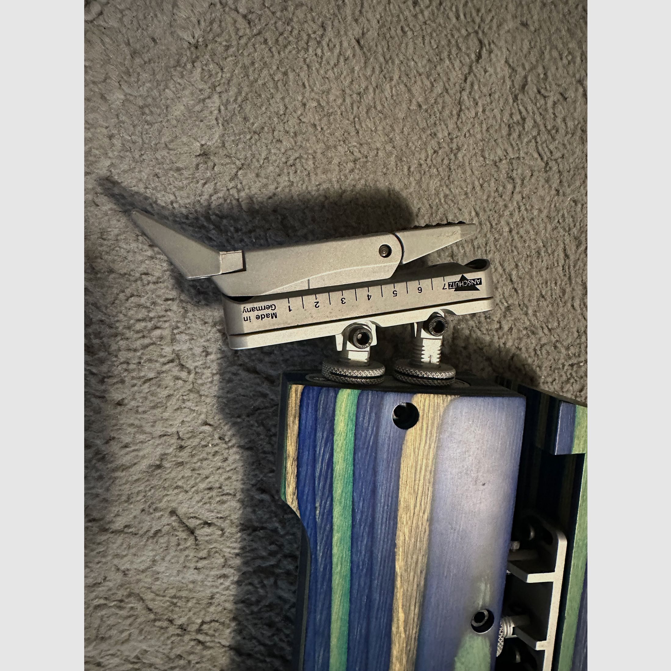 Anschütz Super Air 2002 Luftgewehr Seitenspanner 4,5mm