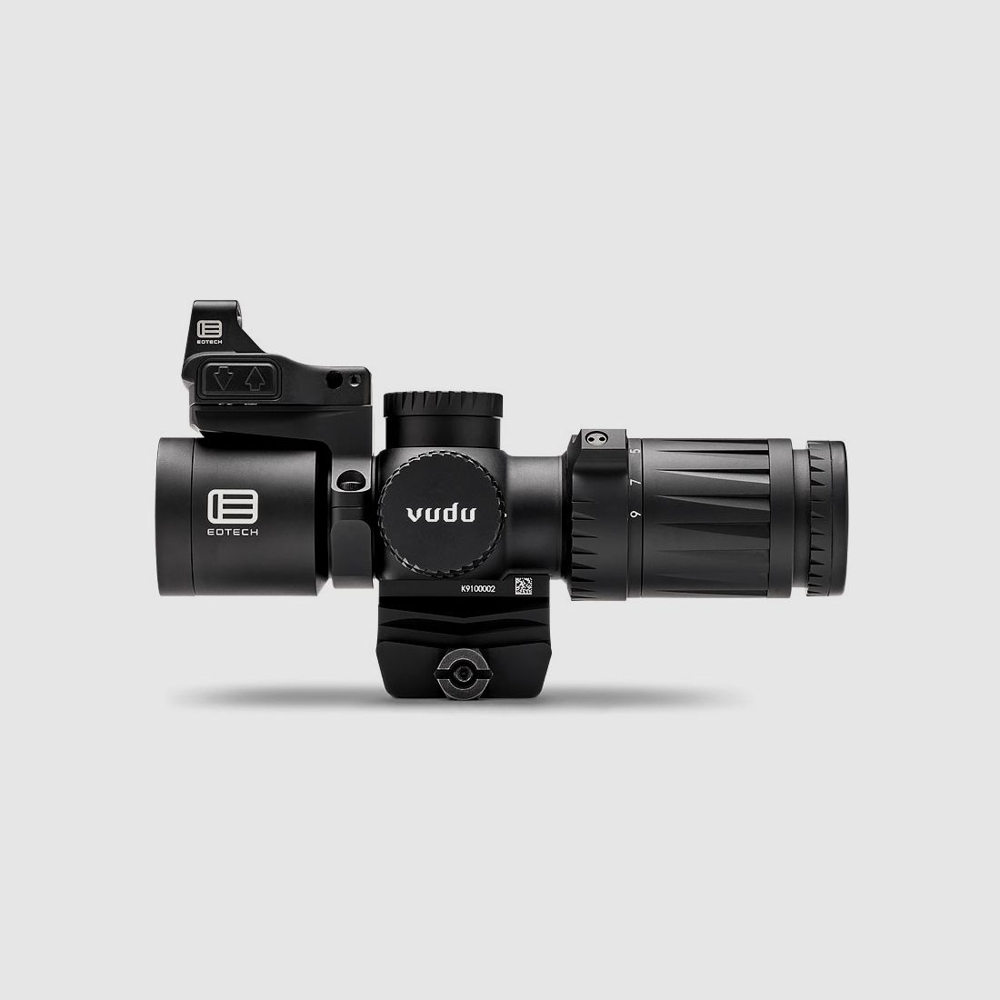 EOTECH Vudu 3-9x32 SFP Ultra Short HC1 Reticle (with EFLX + Mounting Ring Complete Package)