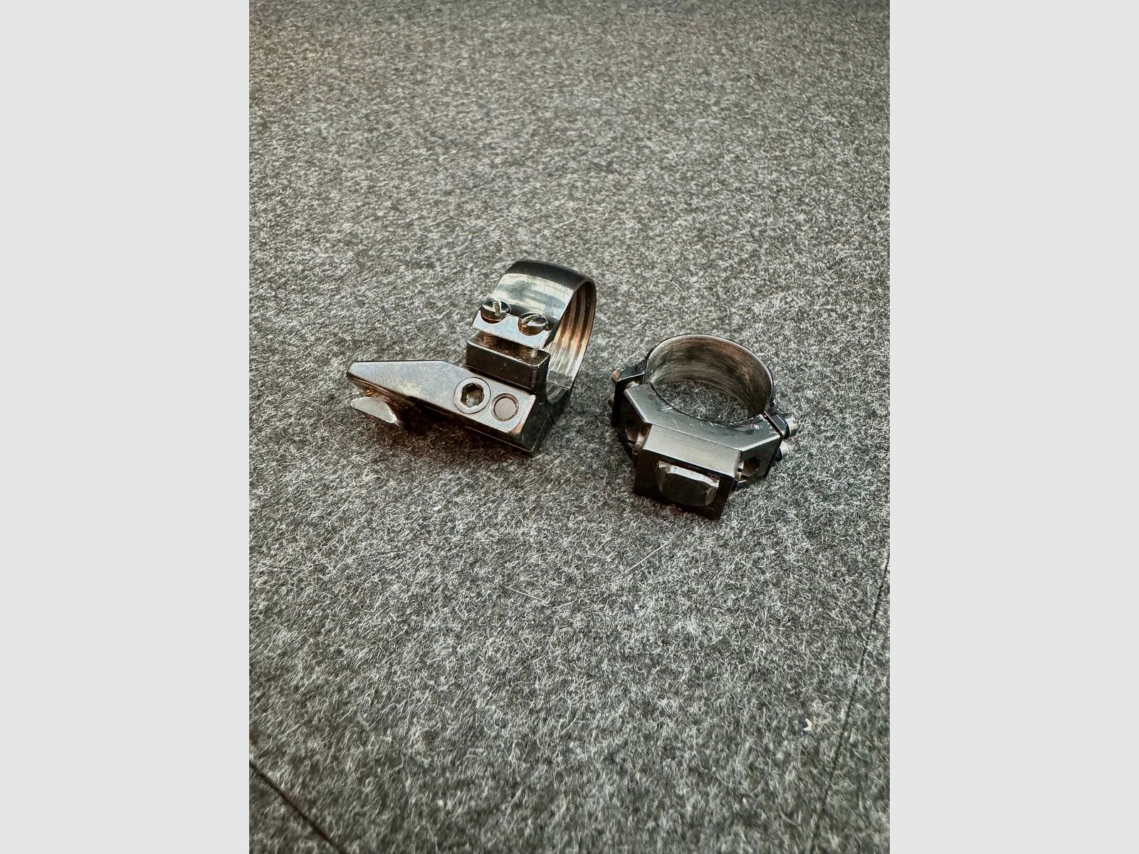 EAW Schwenkmontage Oberteile, Ring 1 Zoll (25,4mm) Vorderfuß Kröpfung 
