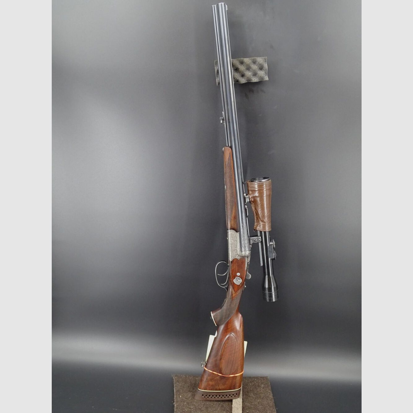 Fortuna Suhl Mod 32 calibre 7x57R 16/70 de primera mano M32 año de fabricación 28.01.1966 grabado de hoja de roble, imagen 1 de 9