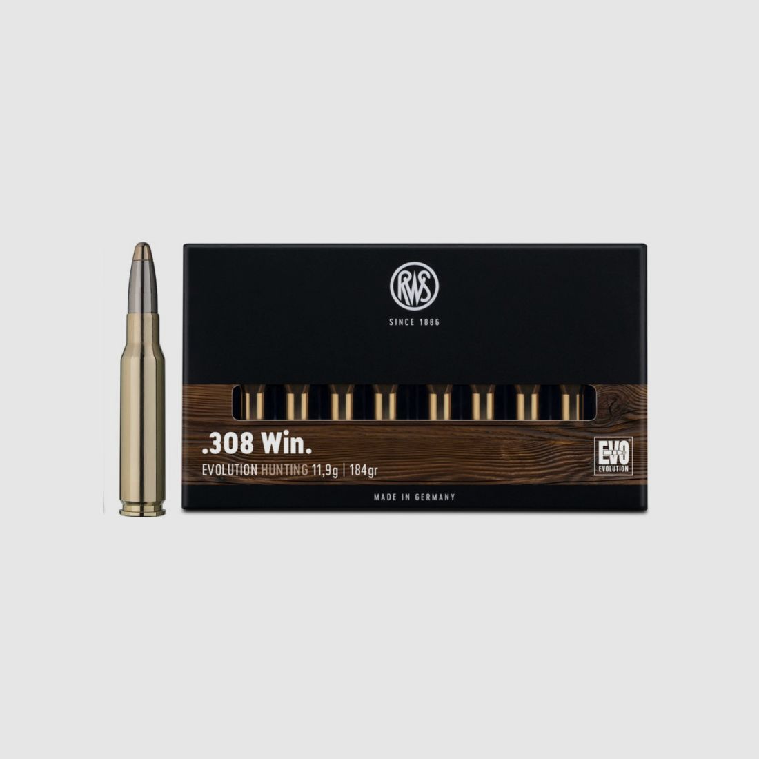 RWS .308 Win Evolution 11,9 g, immagine 1 di 3