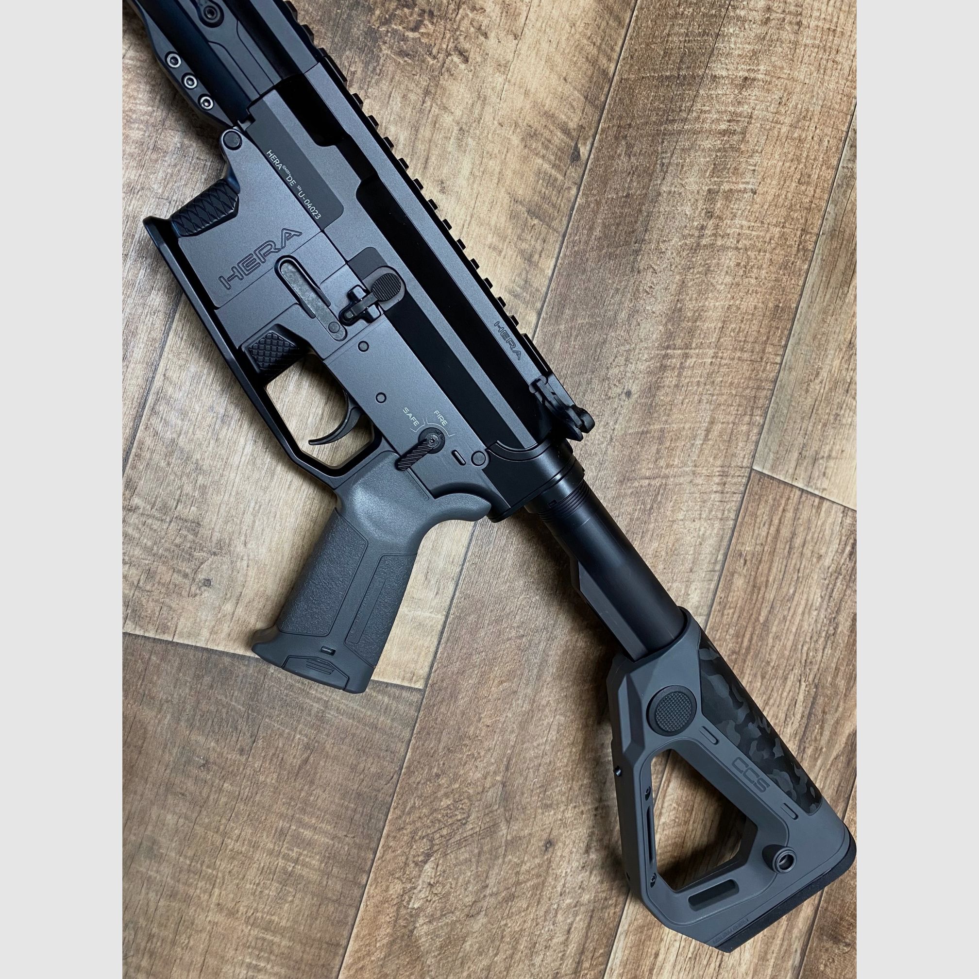 Hera Arms THE 15TH AR 15 .223rem Black-Tactical Grey available for immediate delivery