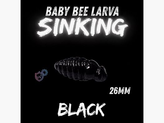 Baby Bee Larva Sinking