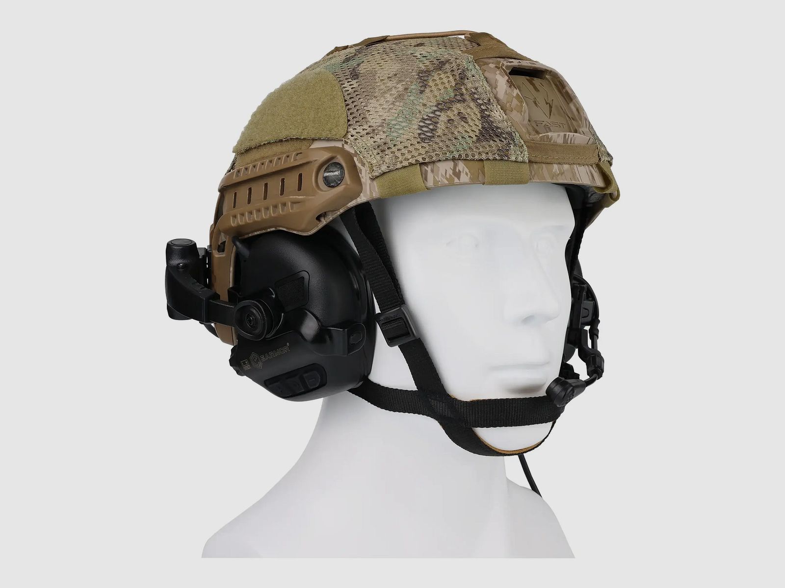 EARMOR EARMOR Aktivgehörschutz M32X PLUS Set - Schwarz