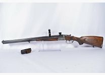 Suhler Jagdhütte ohne​ 6,5x57R,16/70 Drilling