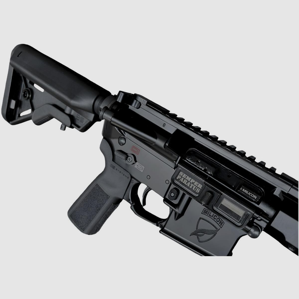 Carabina AR-15 Milicon Spartan MK2 16,5″ .223 Rem, imagen 3 de 4
