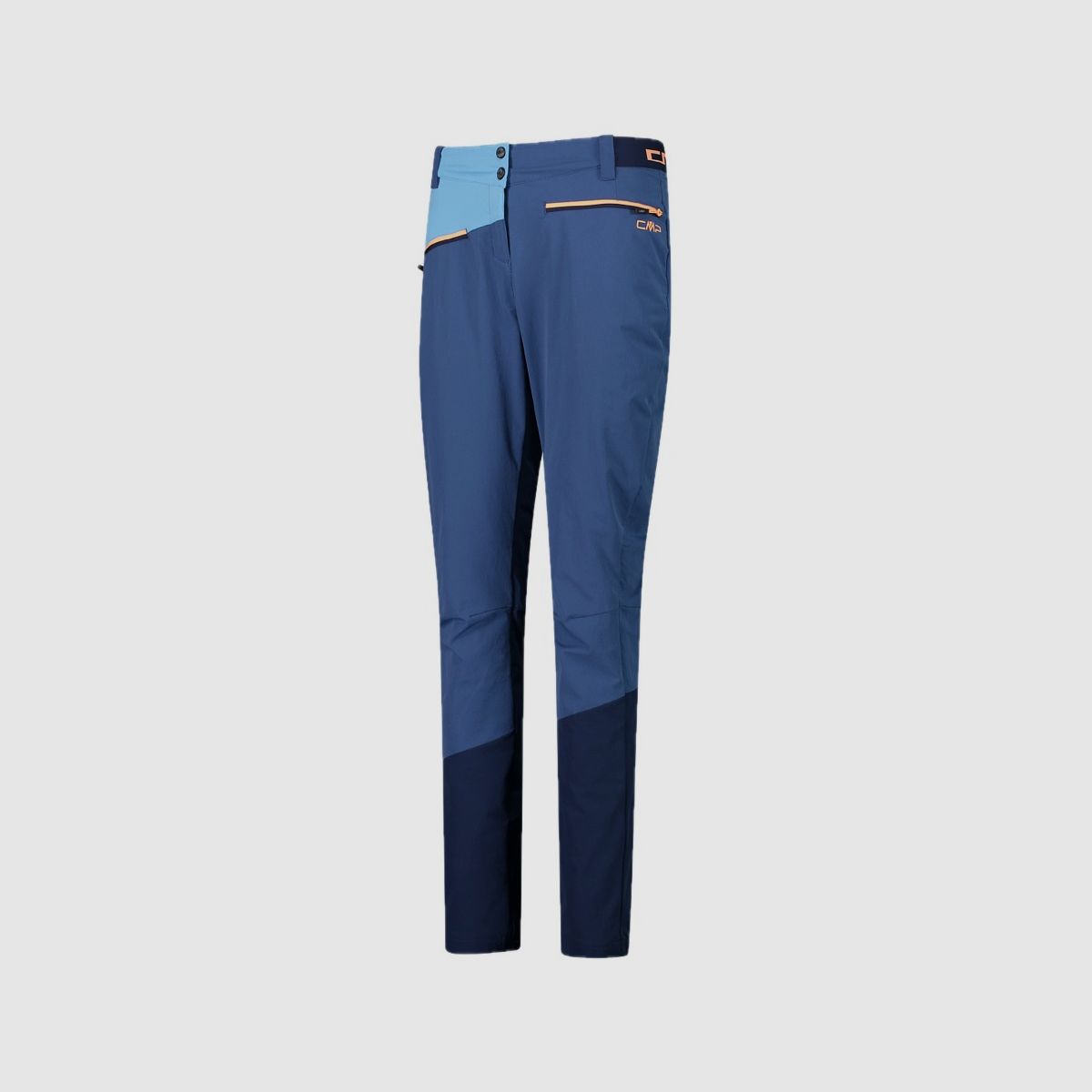 CMP Damen Unlimitech Hose aus 4 Way Stretch Material Blau