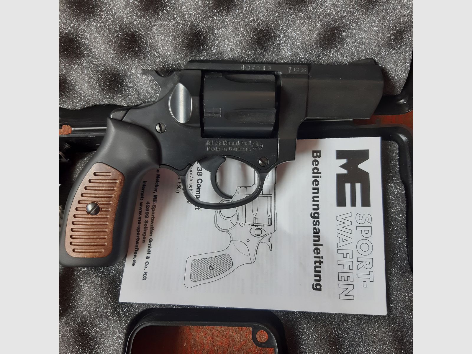 Verkaufe ME 38 compact Schreckschussrevolver 