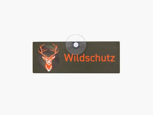 Wilde Hilde Autoschild Wildschutz