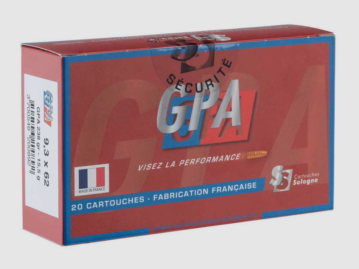 Sologne 9.3x62 GPA - 238 gr / 15.4 g, image 3 sur 3