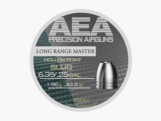 AEA Slugs Long Range Master HP, Kal. 6,35mm/.25