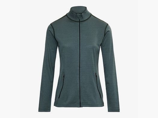 Merino Performance WoolTech 240 Hybrid-Damen-Midlayerjacke, grün