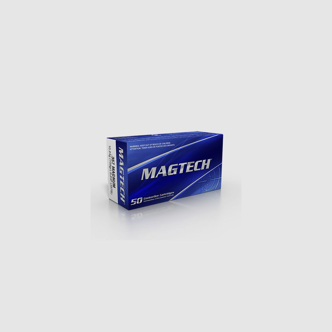 Magtech .357 Mag. 158GR SJHP 50 cartucce
