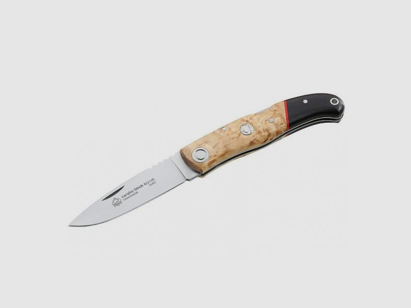 Couteau de poche Puma IP carabo bouleau, Molybdène-Vanadium