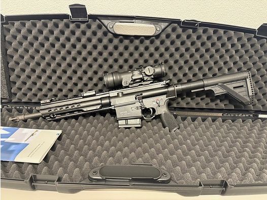 Heckler u. Koch MR308 13" incl. Elcan Specter DR 1,5x / 6x Kal. 7.62, FDE Zielfernrohr
