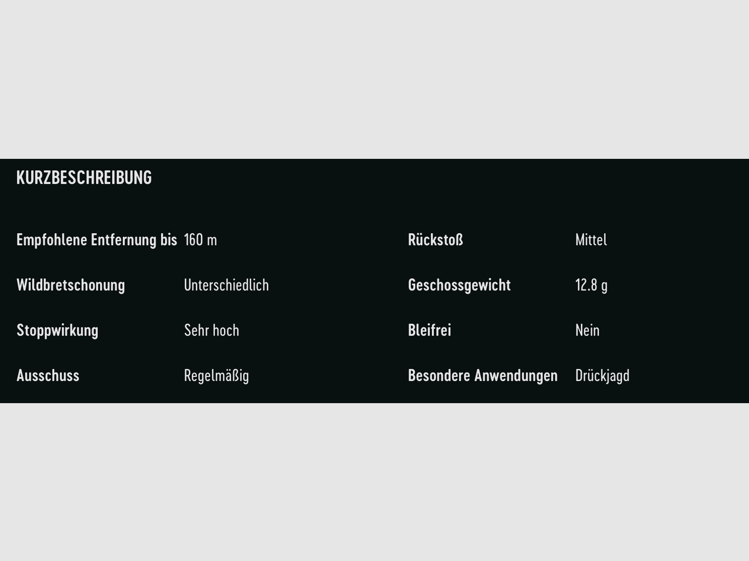 RWS 61070 8x57 IRS ID Classic 12,8g/198grs. Langwapenmunitie