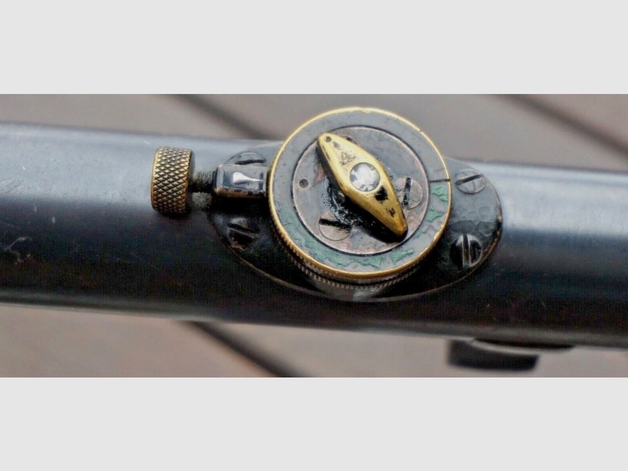 Karl Zeiss Jena Zielsechs telescopio 100% originale WW2