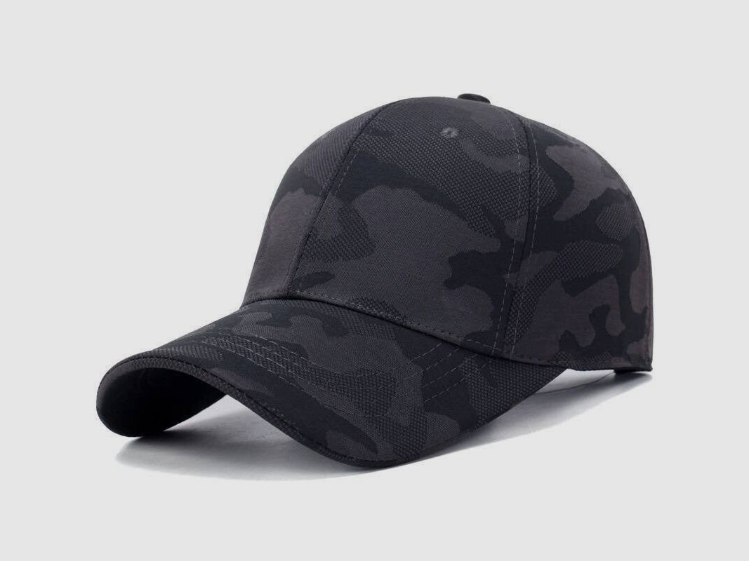 Jagdcap / Freizeitcap Camo "tiefgrau"