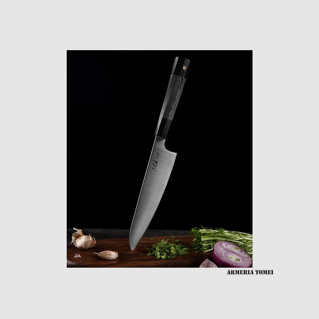 MESSER – XINCARE CHEF-MESSER CM.17,5 G10 SCHWARZ XC103, Bild 2 von 3