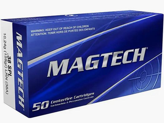 .38 Special LRN 10,24g/158grs. Magtech
