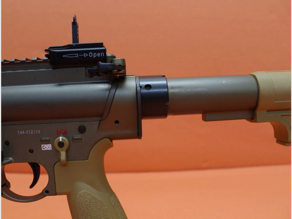 Heckler&Koch Ha.Büchse .308Win Heckler&Koch/H&K MR308 A3 13" Lauf RAL8000 HKey, Gas-Piston-System HK417/G28
