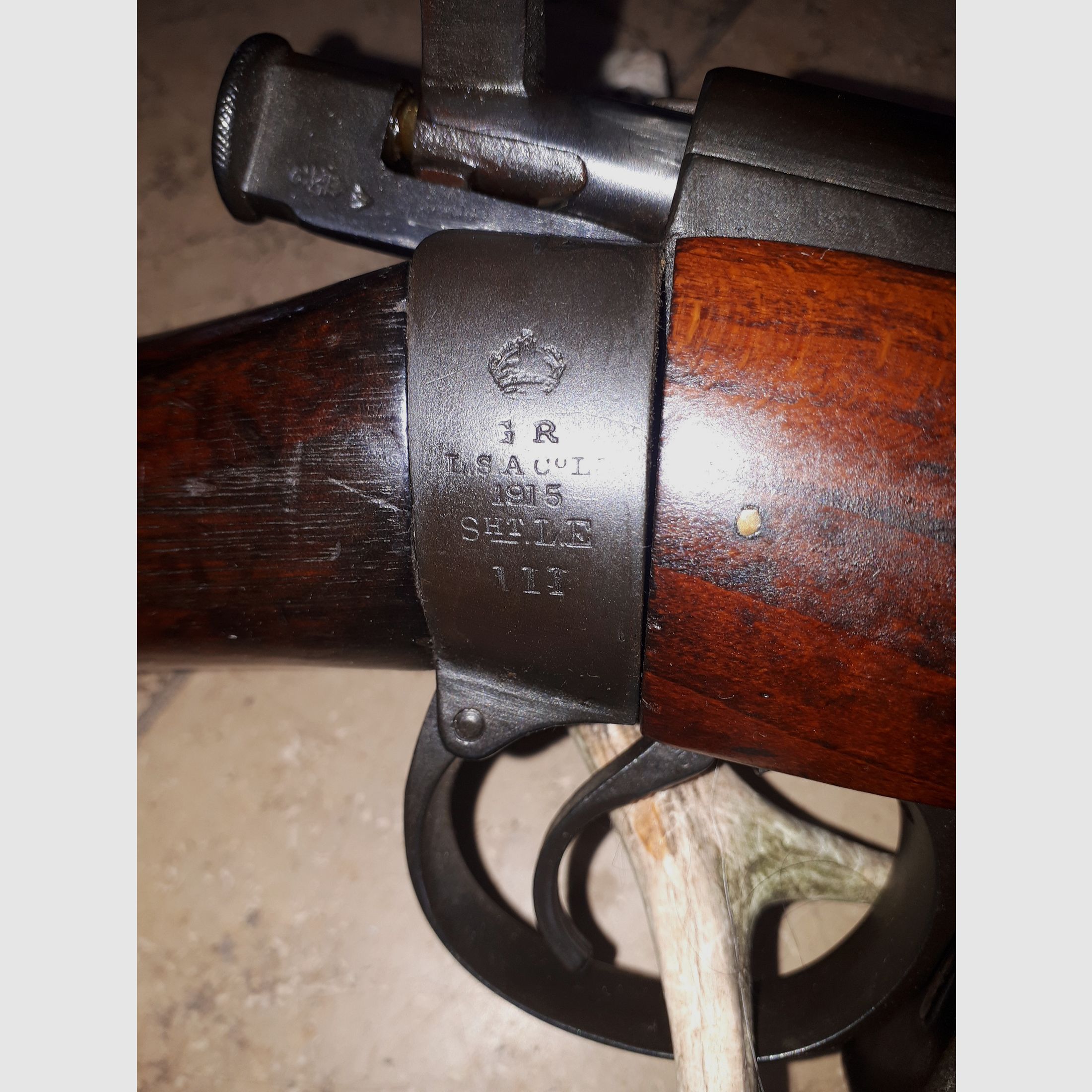 Enfield Nr. 1, caricatore singolo.