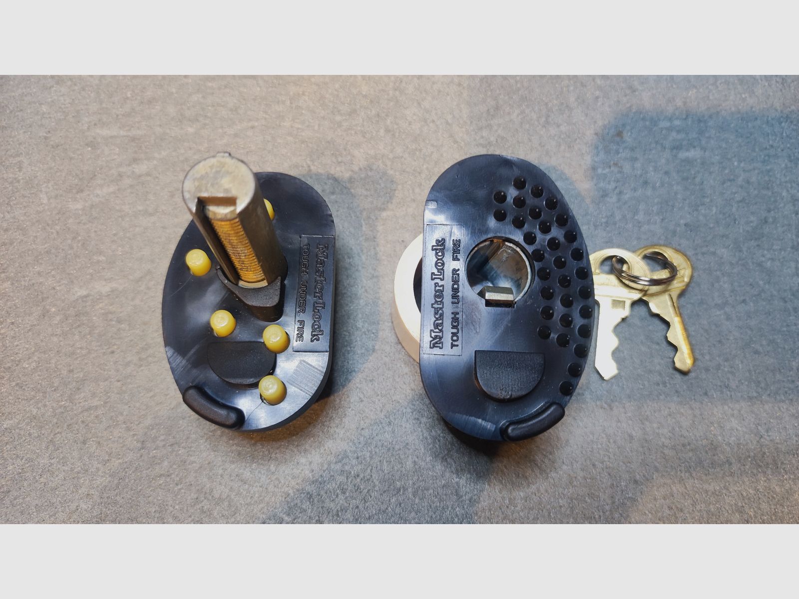 Master Lock Abzugsschloss 90DSPT Dunkelblau – unbenutzt