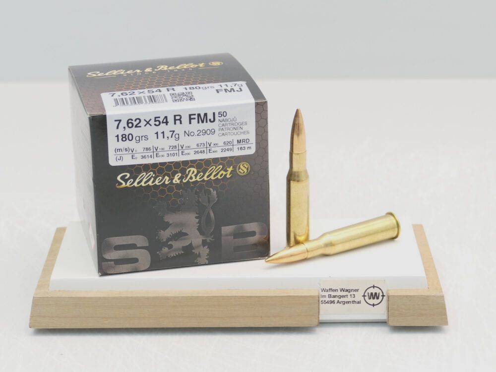 Sellier & Bellot FMJ 11,7g/180grs na 50