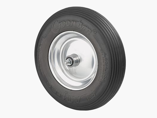 Pannensicheres Rad 400/100 auf Stahlblechfelge