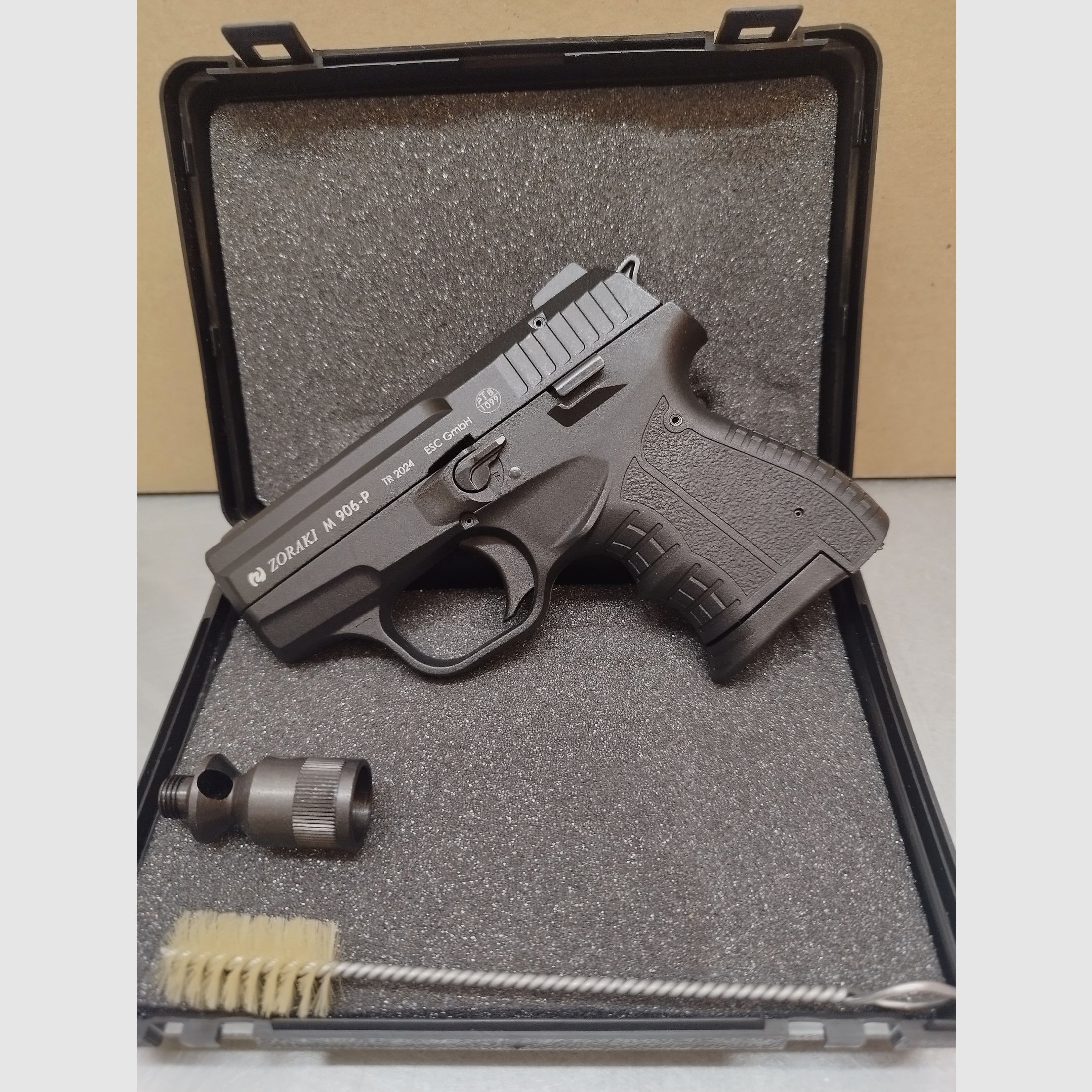 Zoraki 906 pistola a salve 9mm PAK nera !!Nuovo!!