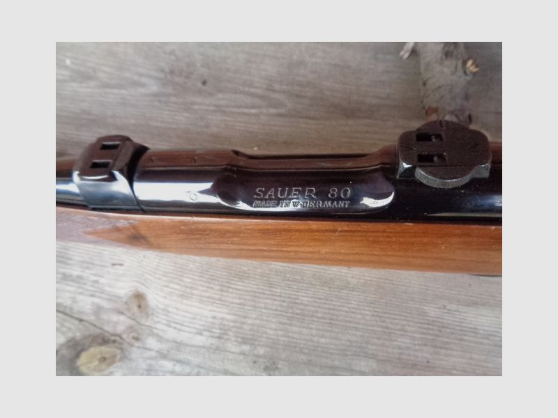 Sauer 80  Kal. 243 Win mit Schmidt und Bender 3-12x50 Klassik Abs 4. beleuchtet