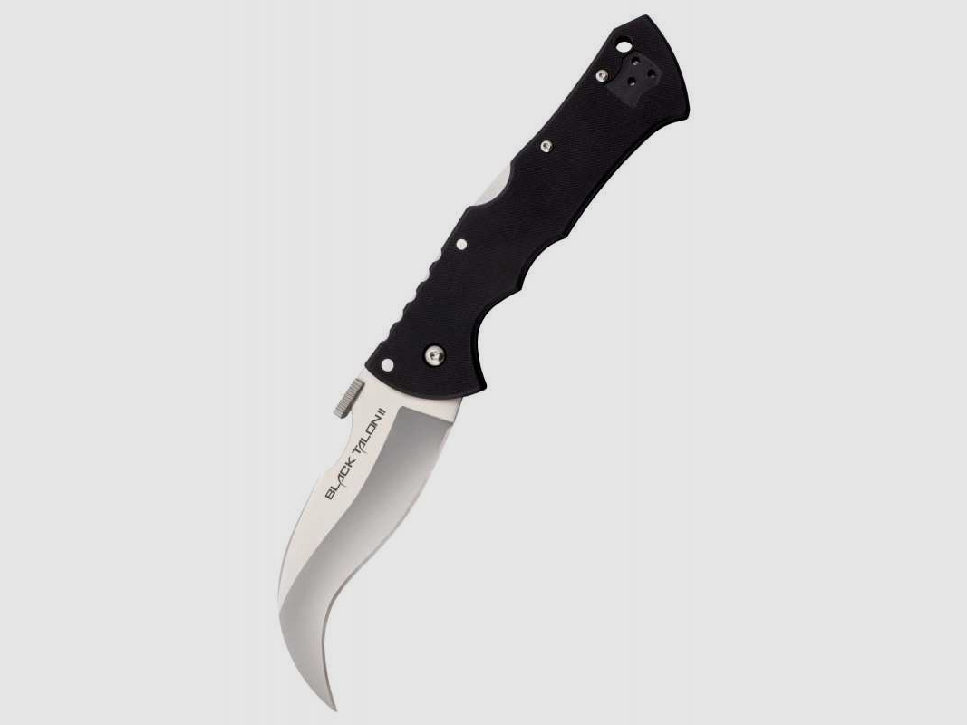 Cold Steel Black Talon II S35VN Taschenmesser Glatte Schneide