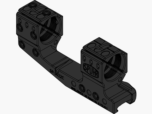 Spuhr Ø30 H38mm Cantilever / montage décalé Gen3 pince en acier