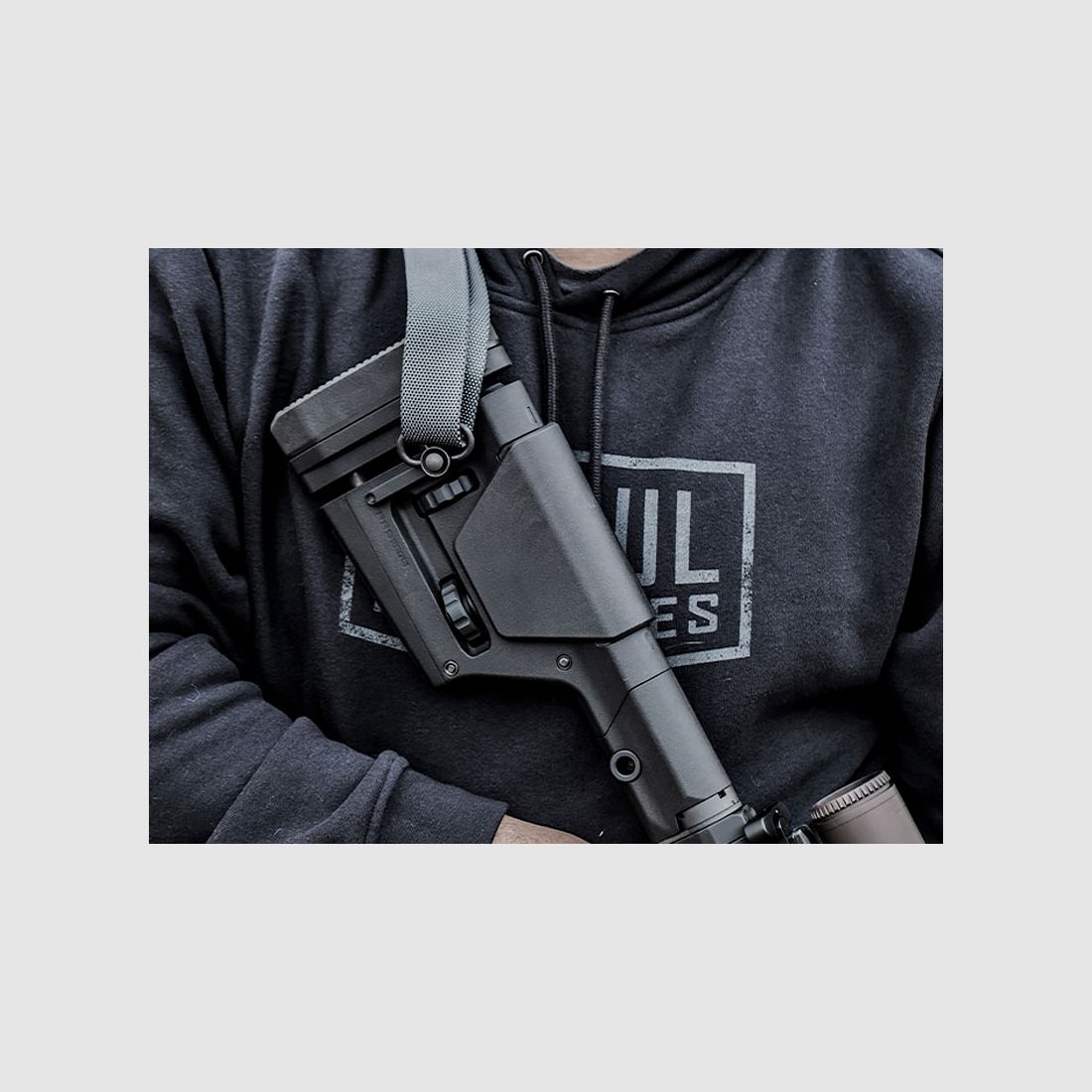 MAGPUL PRS Gen3, precisie kolf zwart