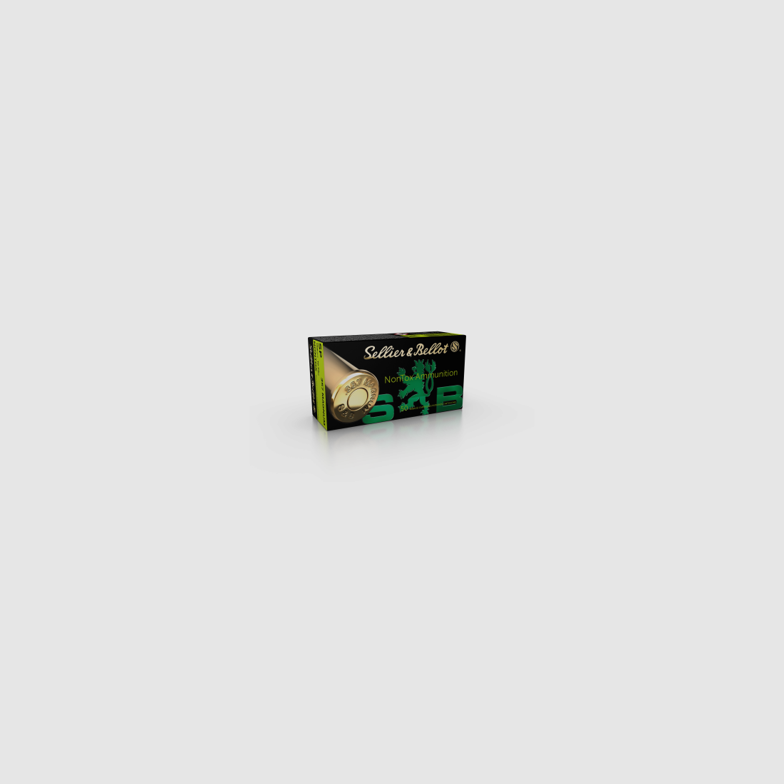 Sellier & Bellot Revolvermunition .357 Mag. 10,25g Soft Point Nontox