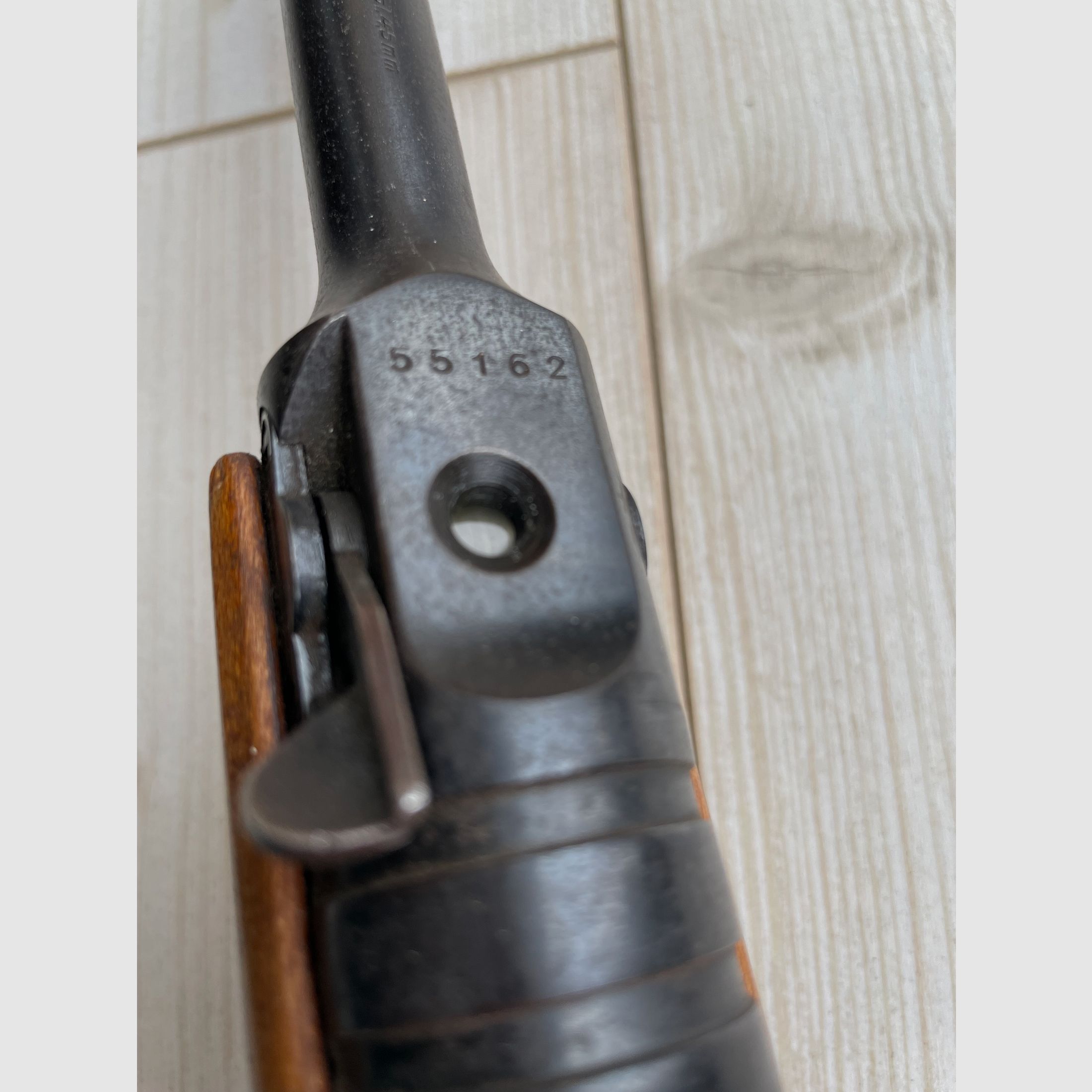 Haenel 311 air rifle with diopter, GDR