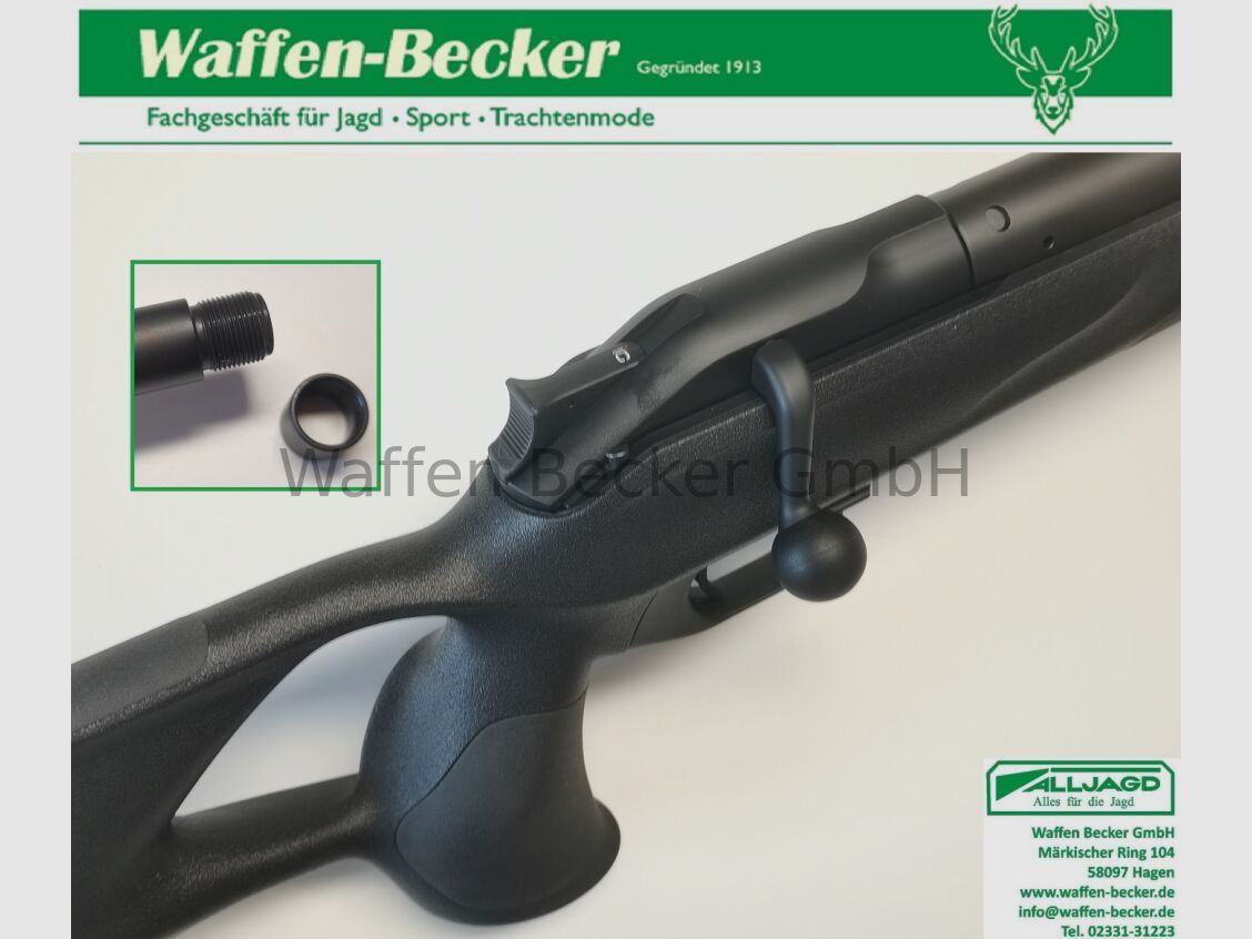 Blaser	 Geradezugrepetierer Blaser R8 Professional Success Kal. 8x57JS M15x1 Gewinde 52cm Lauf ohne Visierung