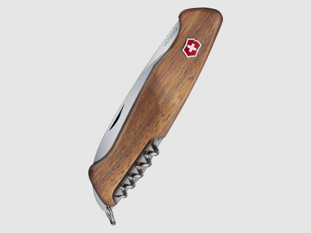 Victorinox RangerWood 55 Taschenmesser, 10 Funktionen, Nussbaumholz