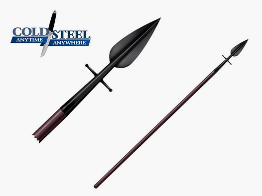 EuropĂ¤ische Saufeder Man at Arms Jagdspeer Cold Steel GesamtlĂ¤nge 210,8 cm Gewicht 2265 g (P18)