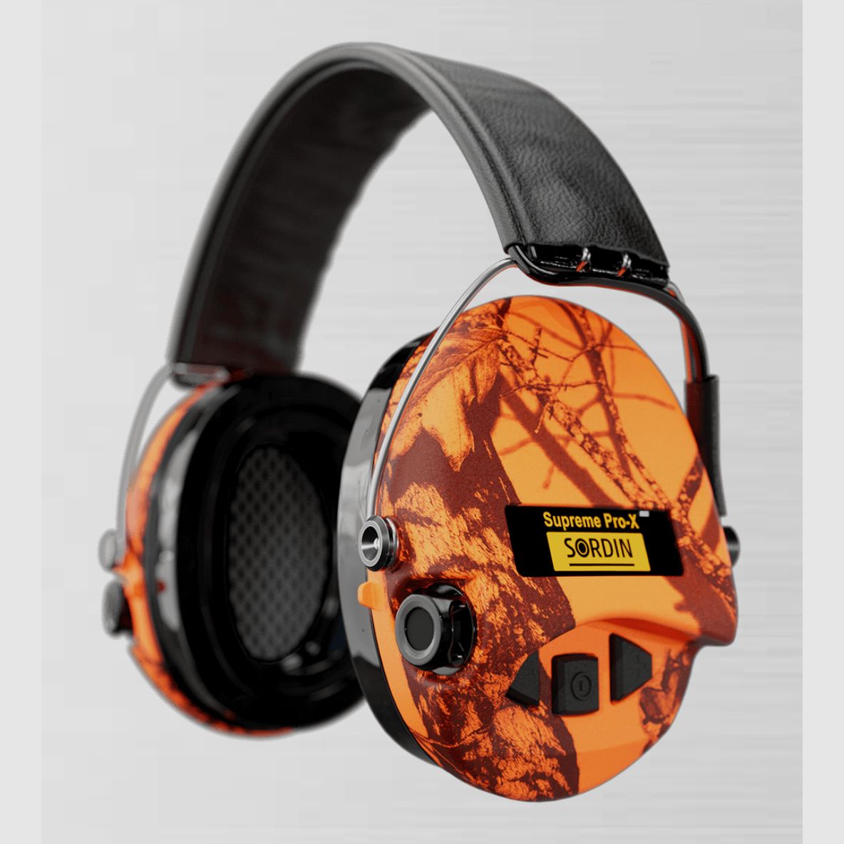 Sordin 75302-X-09-S Elektronischer Gehörschutz Supreme Orange Camo Pro X LED Headband