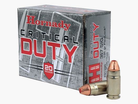 Hornady .357 Sig. Critical Duty Flexlock 135 gr. - 20 pz.