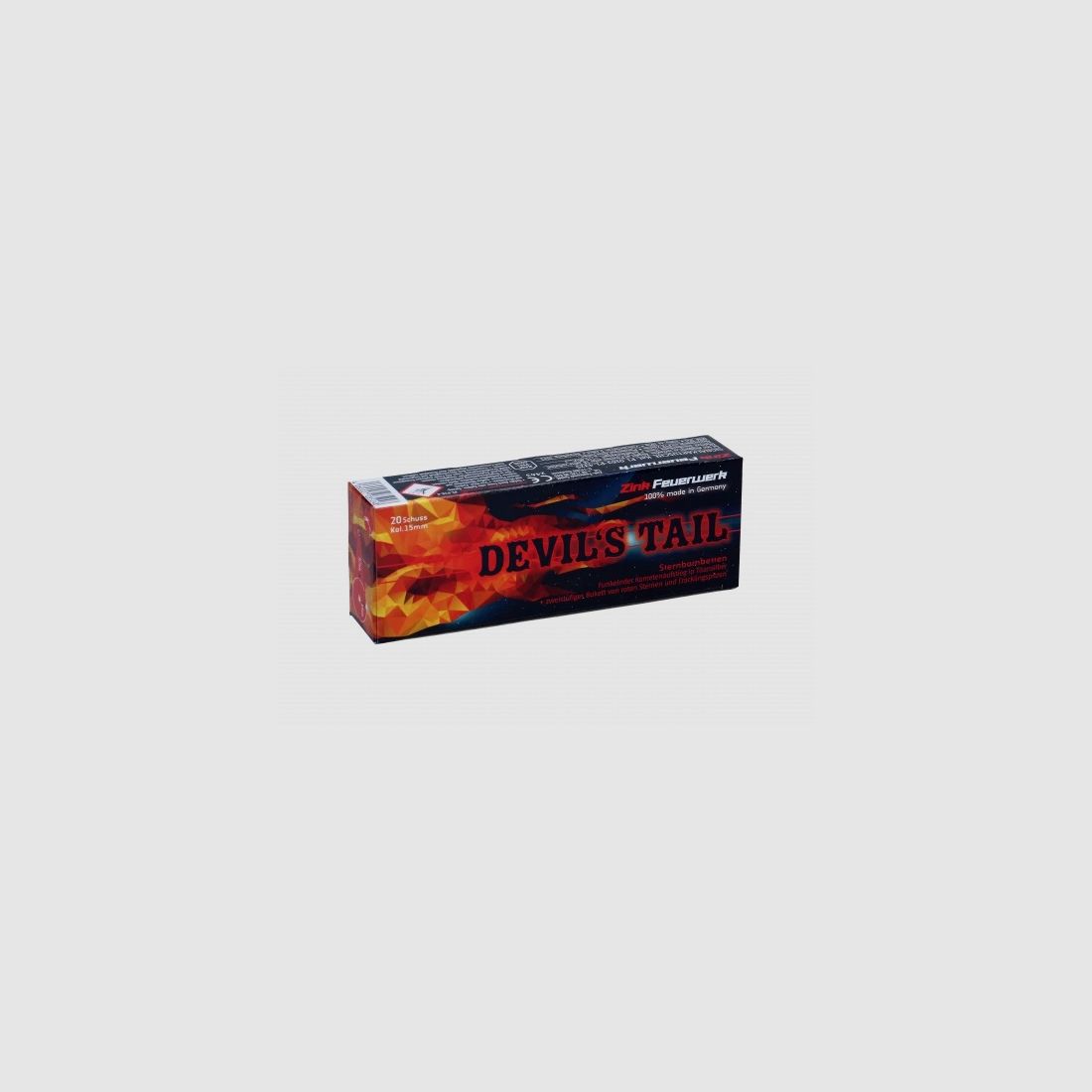 Zink Signal Feuerwerk Devils Tail, 20 Schuss
