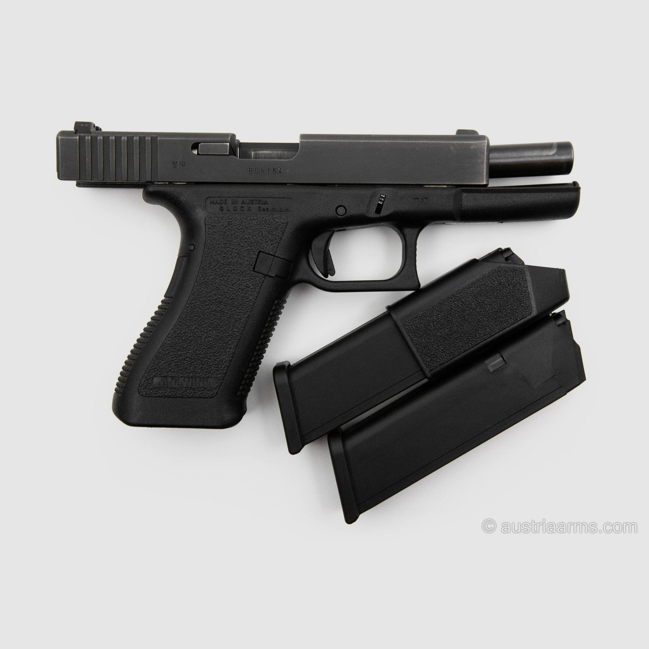 Glock 17 mit Tritiumvisier, Gebrauchtwaffe, 9 x 19 mm, Bild 2 von 2
