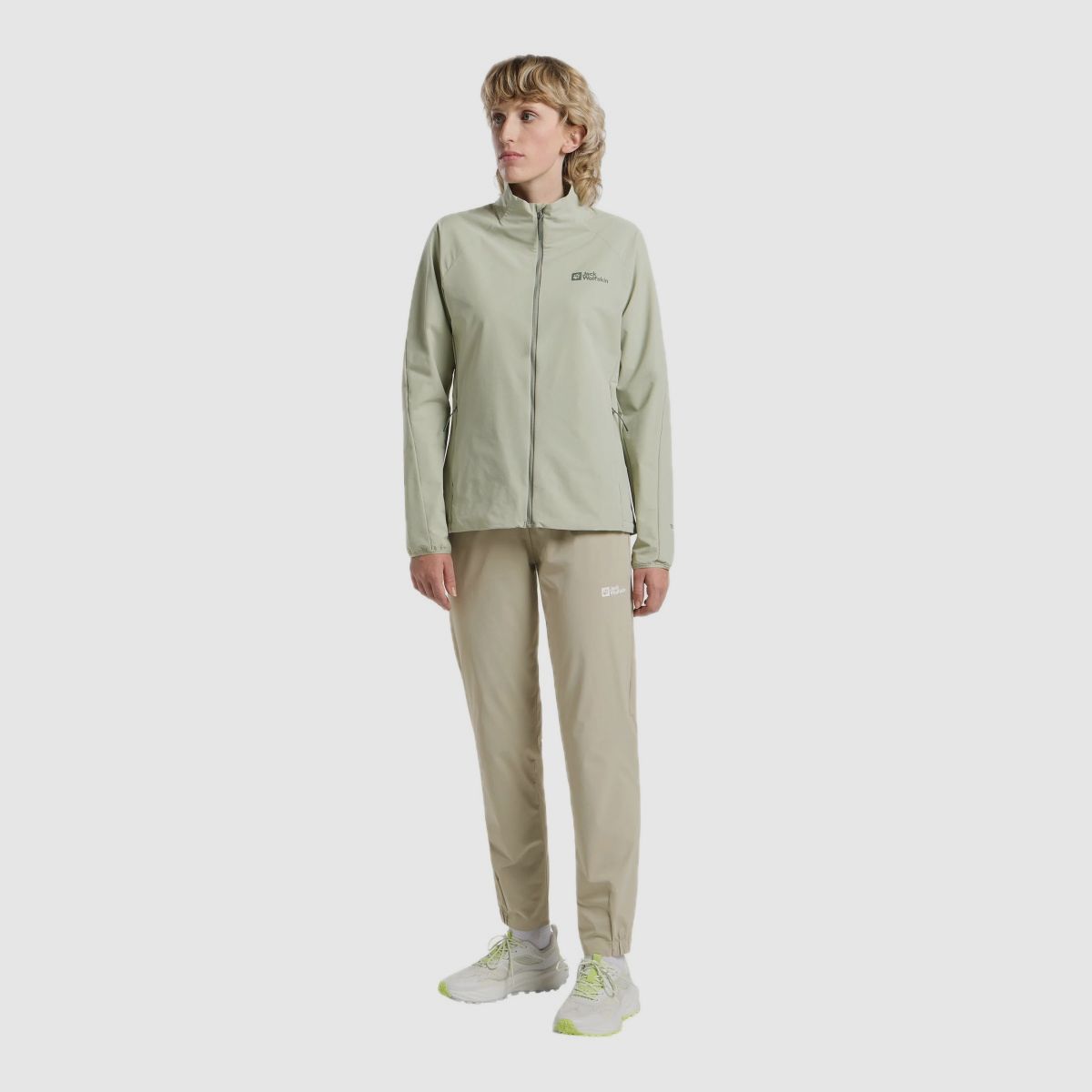 JACK WOLFSKIN Prelight Stride Jkt W Mint Leaf