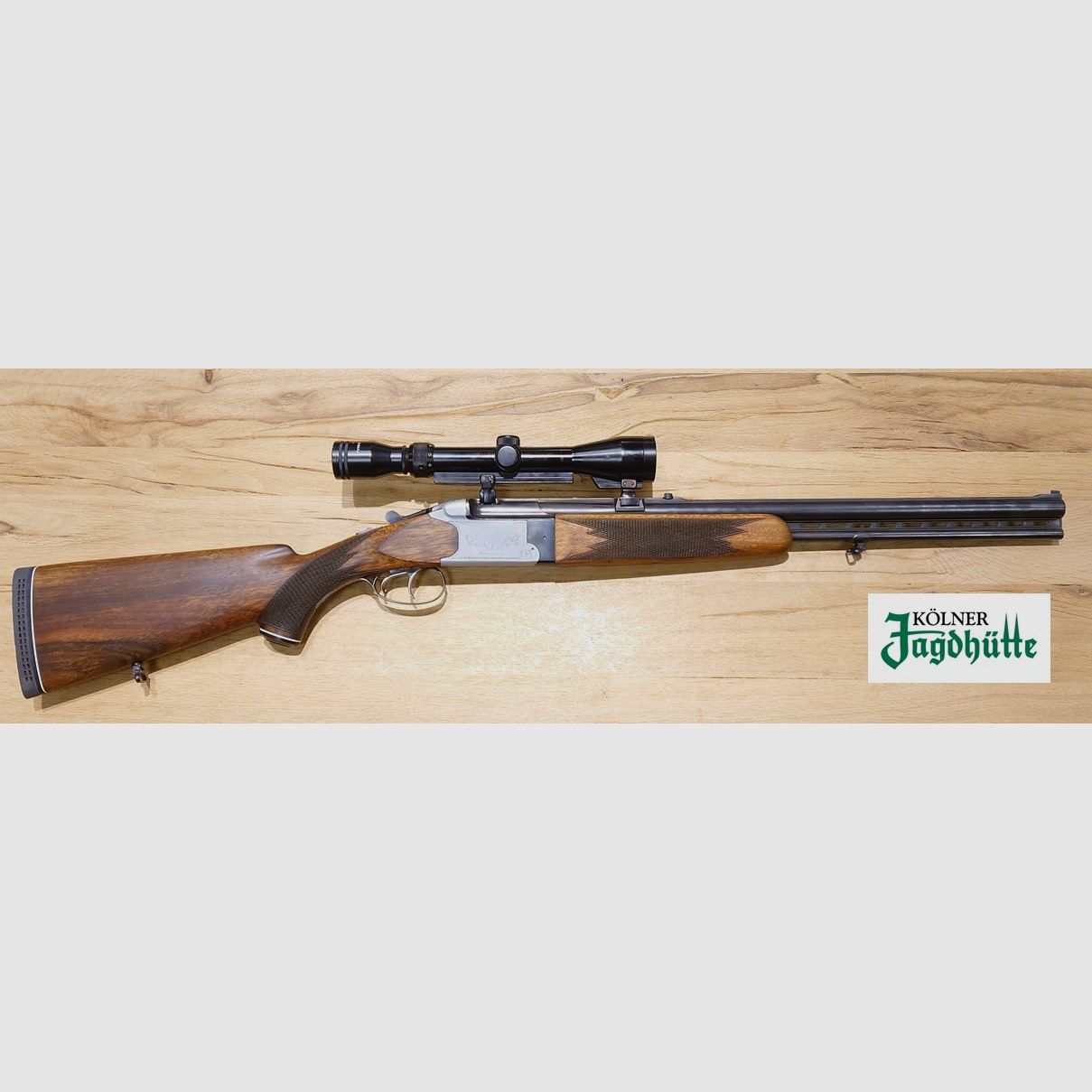 Bockbüchsflinte Kettner Mod. Puszta Cal. 7x65R 12/70