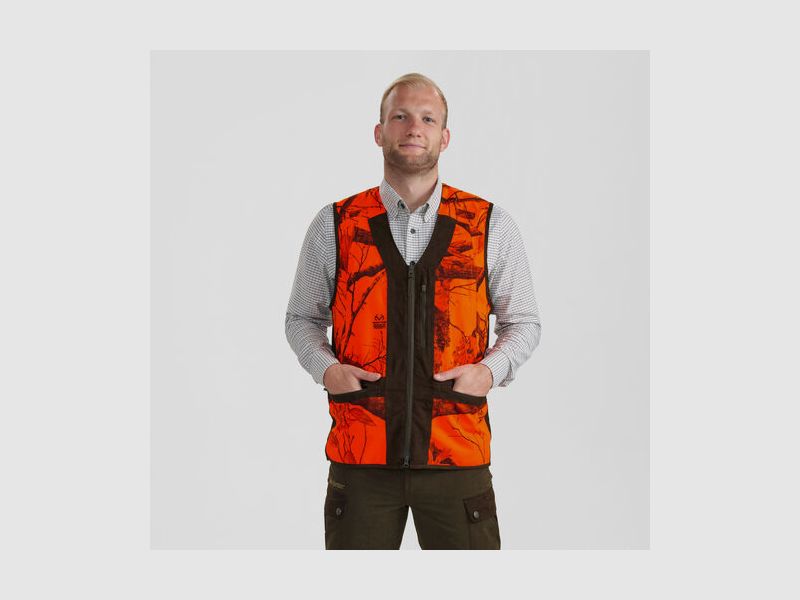 Deerhunter Eagle Waistcoat Orange, afbeelding 3 van 5