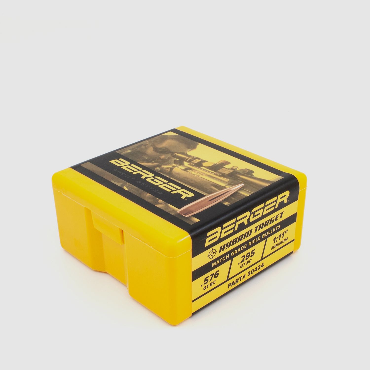 Proiettile Berger .30 Hybrid Target 185GR 100 Pezzi