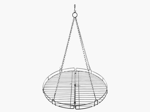 Fox Outdoor Fox Outdoor Grillrost klappbar mit Kette 46.8 cm